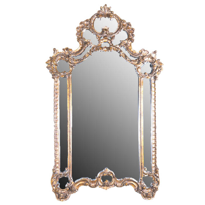 Rococo-Style Wall Mirror