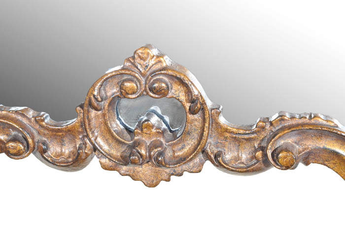 Rococo-Style Wall Mirror