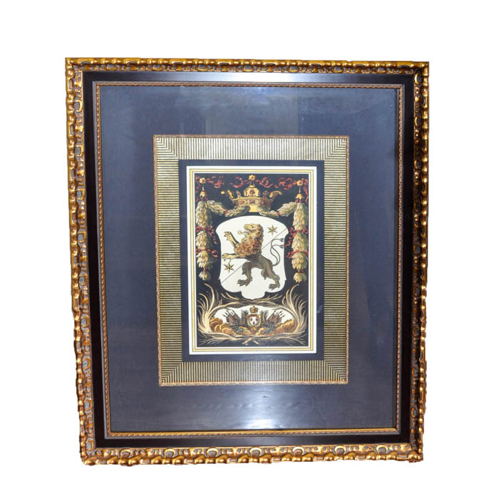 Framed Giclee Print of Crest