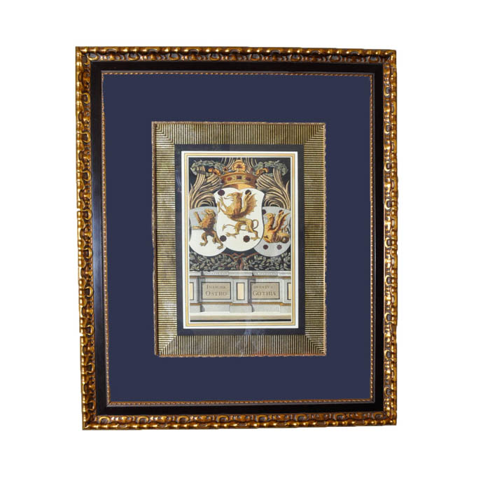 Framed Coats of Arms Giclee
