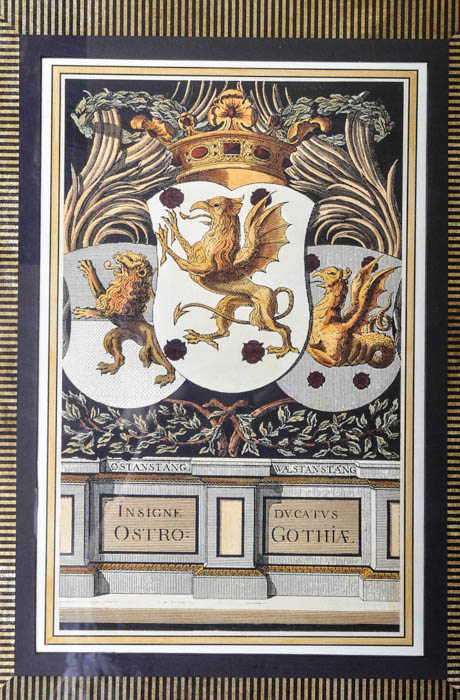 Framed Coats of Arms Giclee