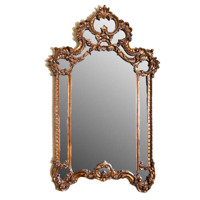 Rococo-Style Wall Mirror
