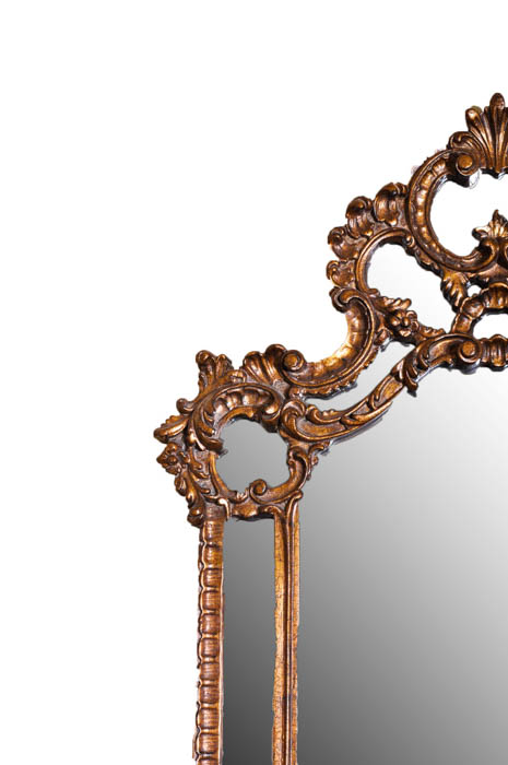 Rococo-Style Wall Mirror