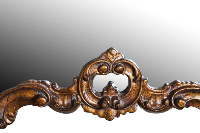 Rococo-Style Wall Mirror