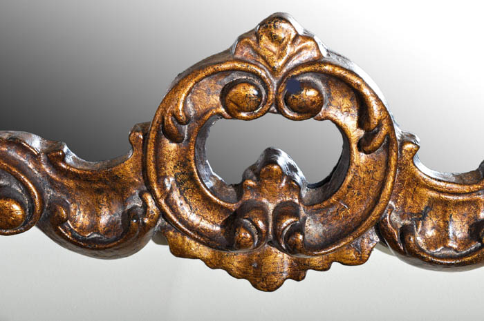 Rococo-Style Wall Mirror