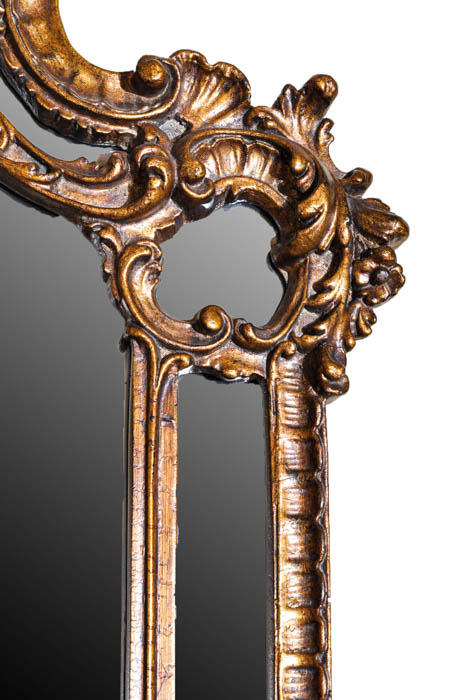 Rococo-Style Wall Mirror