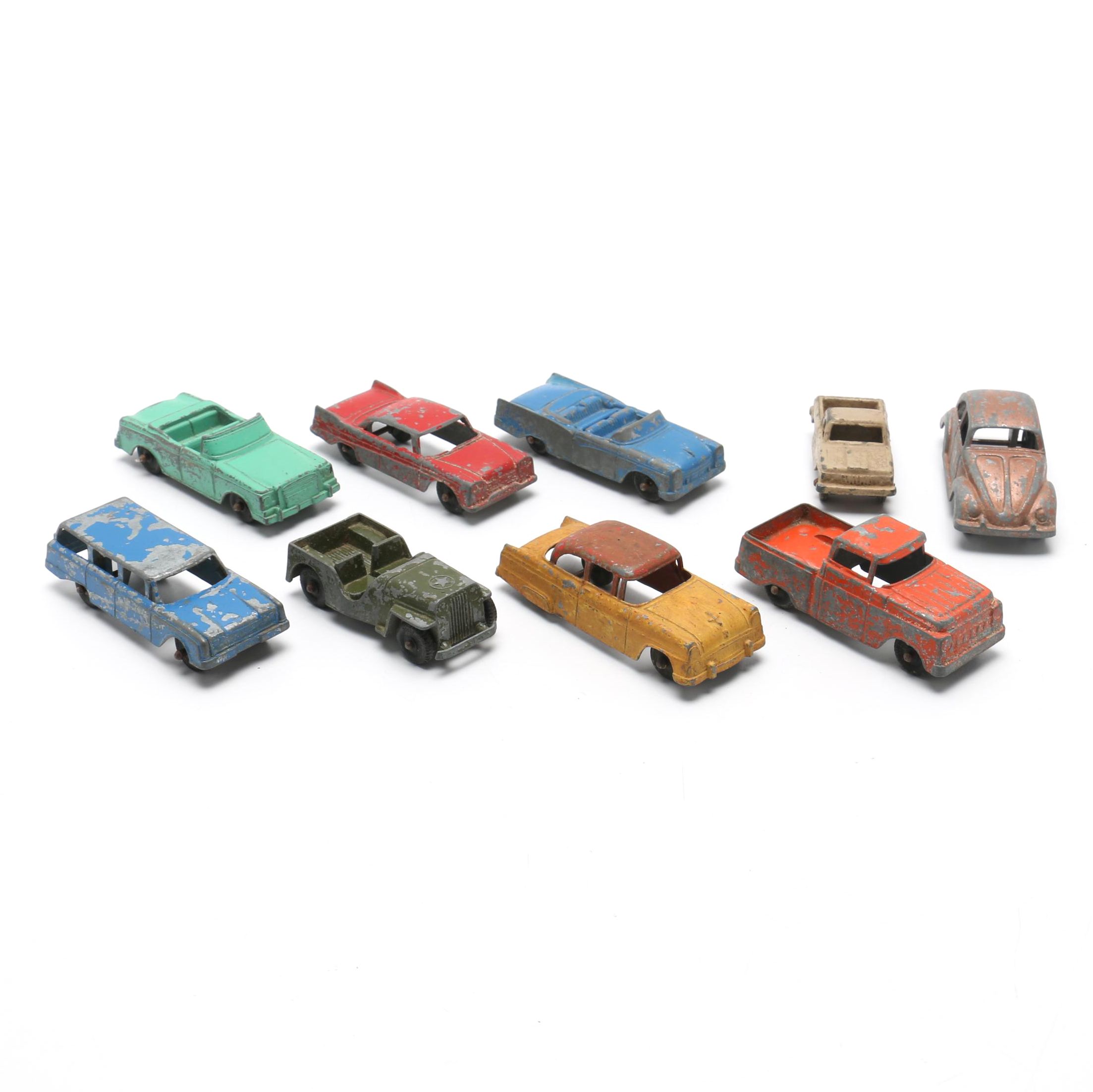 1950s-Era Tootsietoy Die-Cast Cars