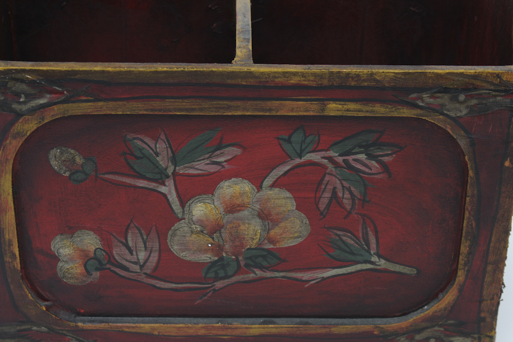 Grouping of Ceramic and Wood Decor