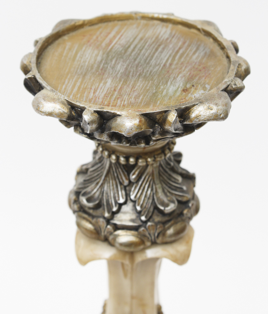 Pair of Ornate Candle Pillars