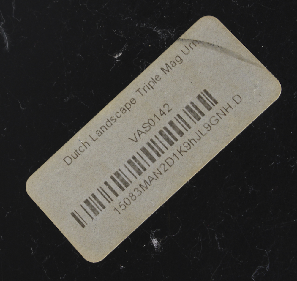 Dutch Landscape Decorative Urn