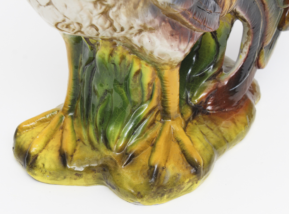 Ceramic Rooster Figurine