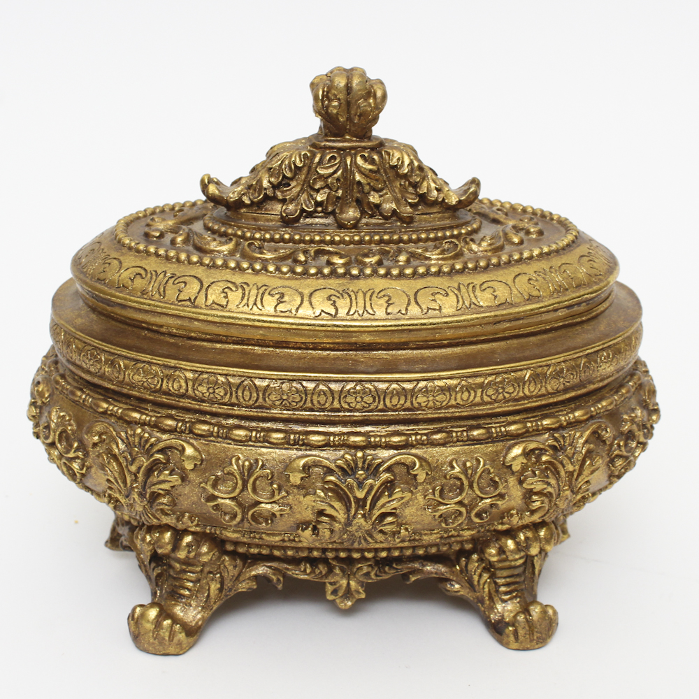 Decorative Corbel Bookends and Trinket Boxes