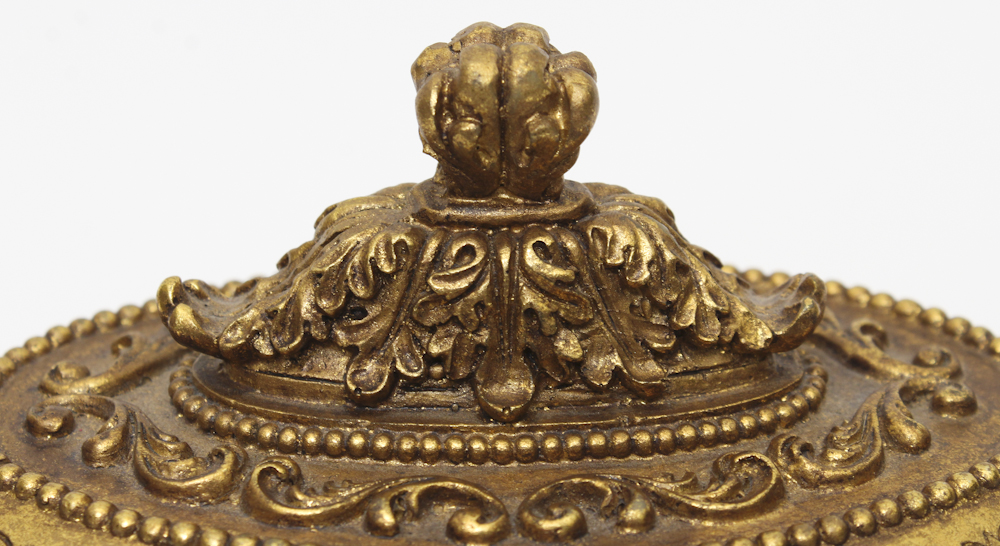 Decorative Corbel Bookends and Trinket Boxes