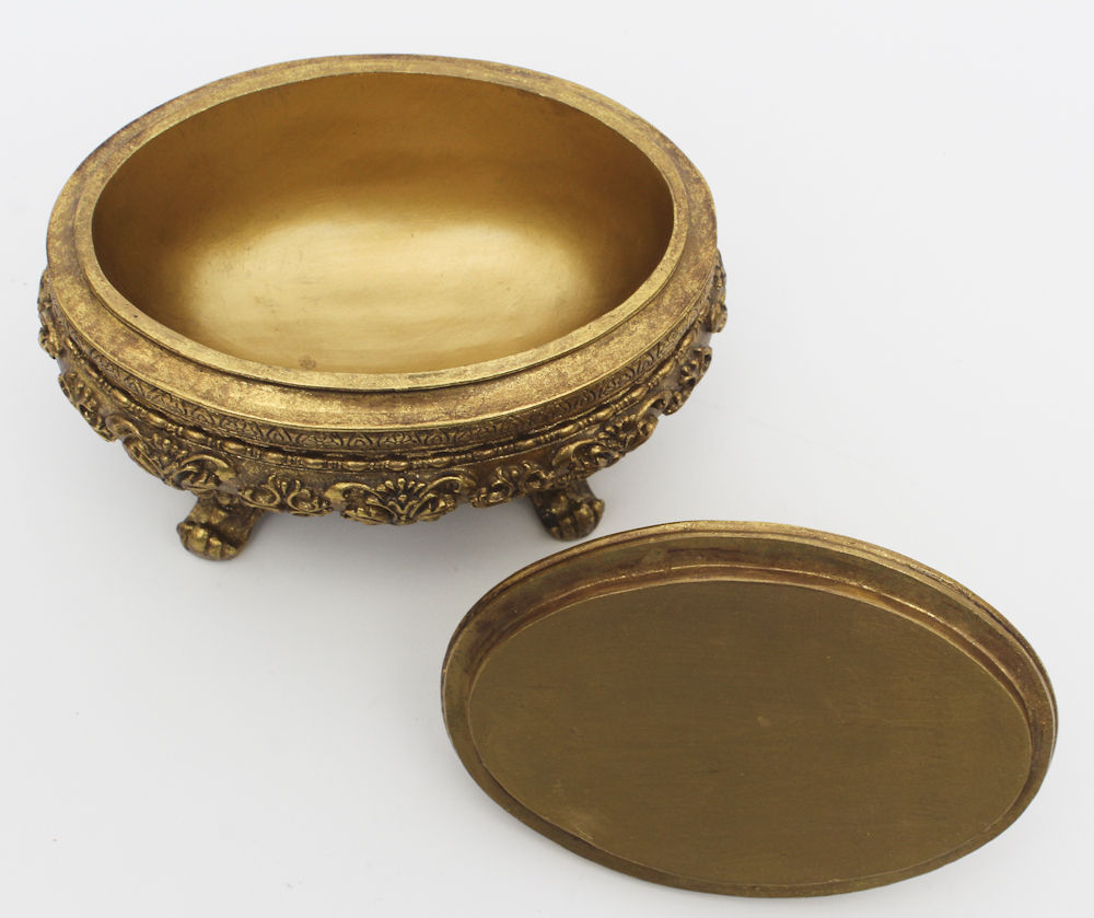 Decorative Corbel Bookends and Trinket Boxes