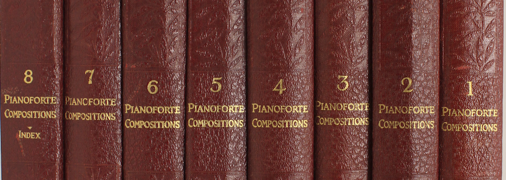 Collection of "The International Library of Music" Books