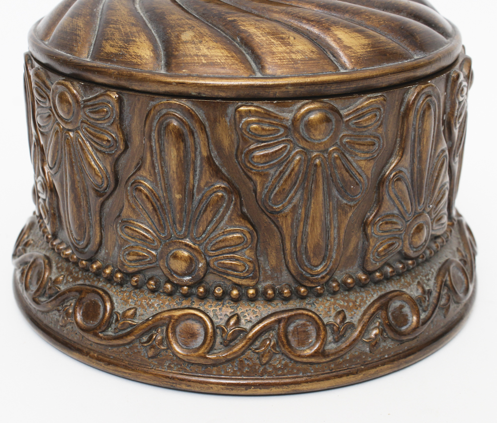 Decorative Corbel Bookends and Trinket Boxes