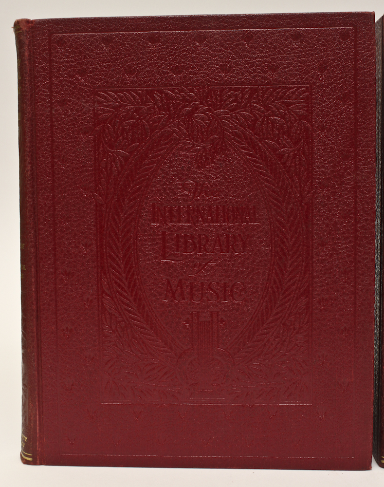 Collection of "The International Library of Music" Books