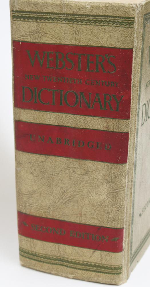 1967 Vintage "Webster's Dictionary"