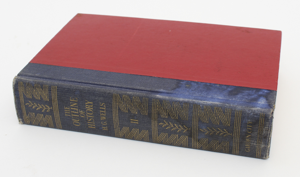 1949 Two Volume Set of "The Outline of History" by H.G. Wells