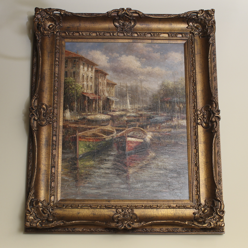 Original John Clark Oil Painting