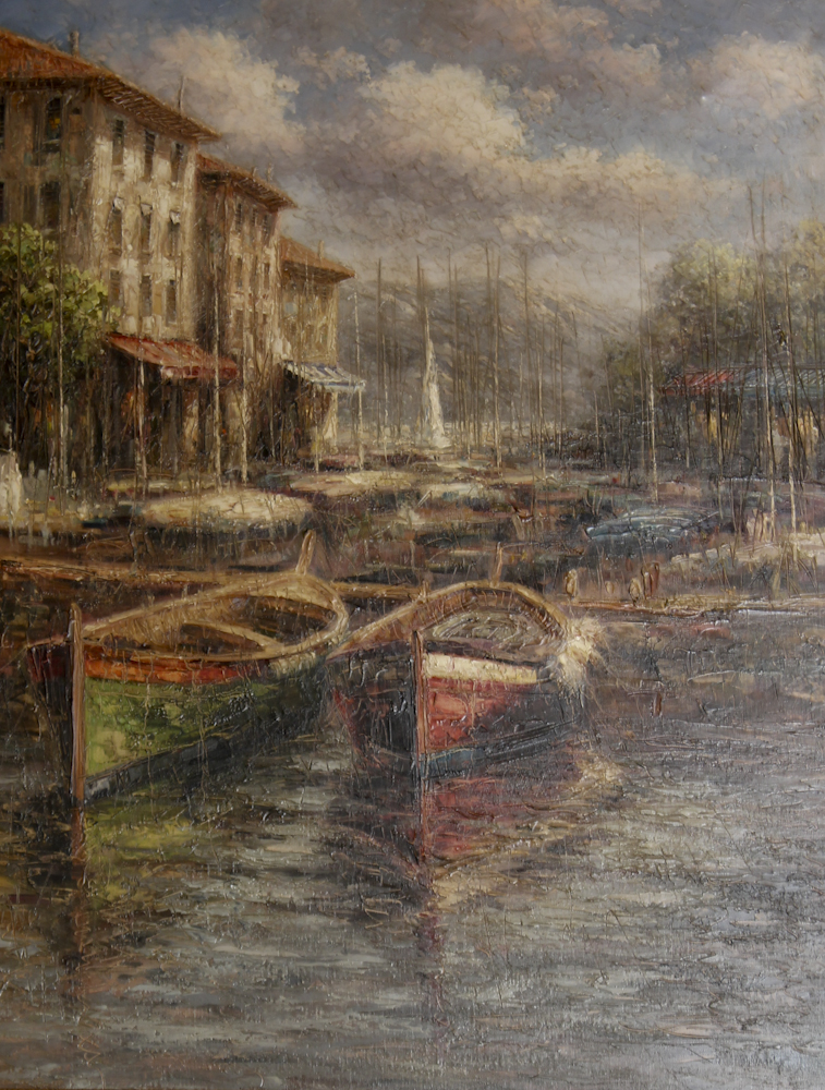 Original John Clark Oil Painting