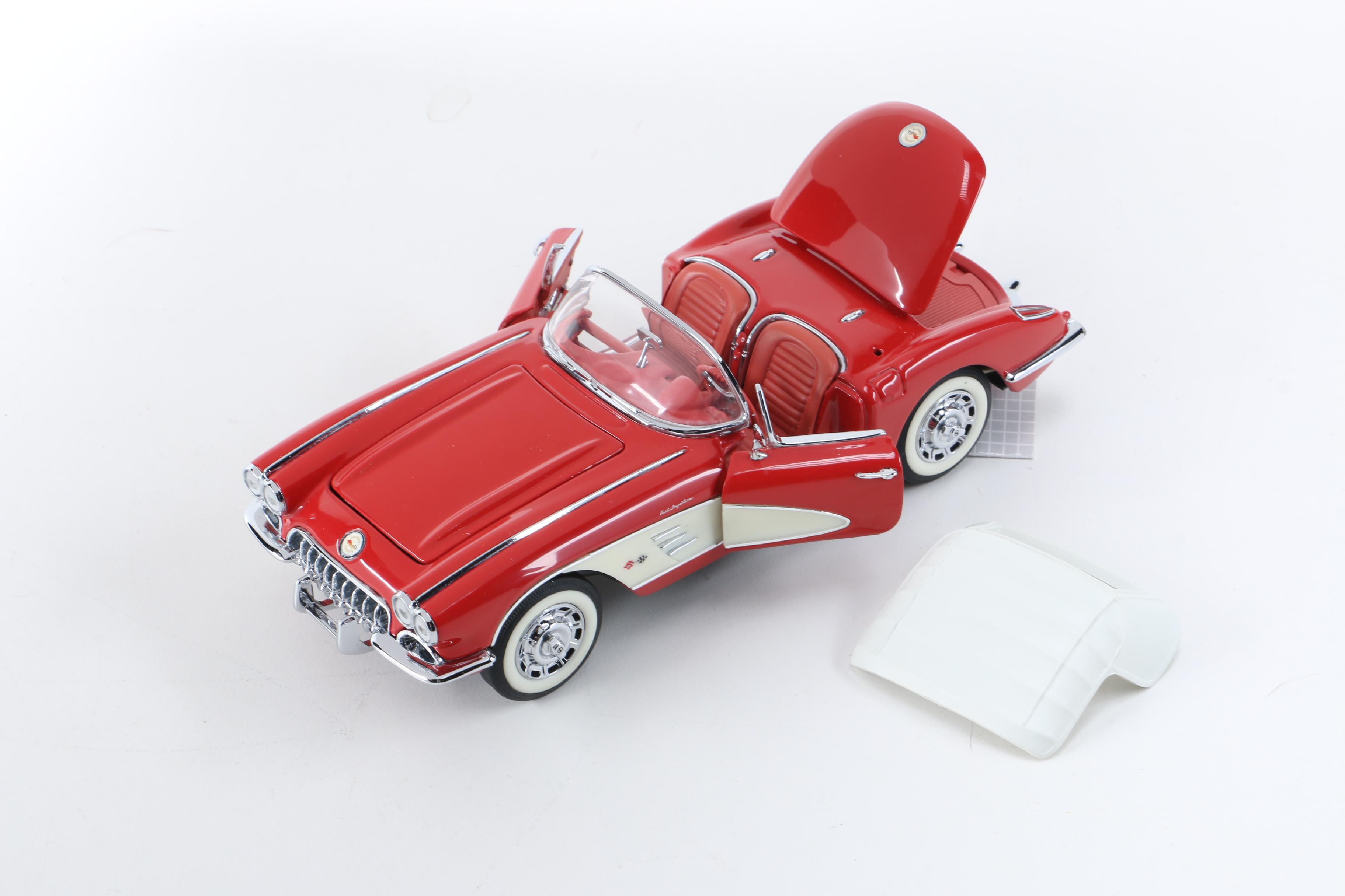 Die-Cast Cars Including Franklin Mint 1959 Corvette