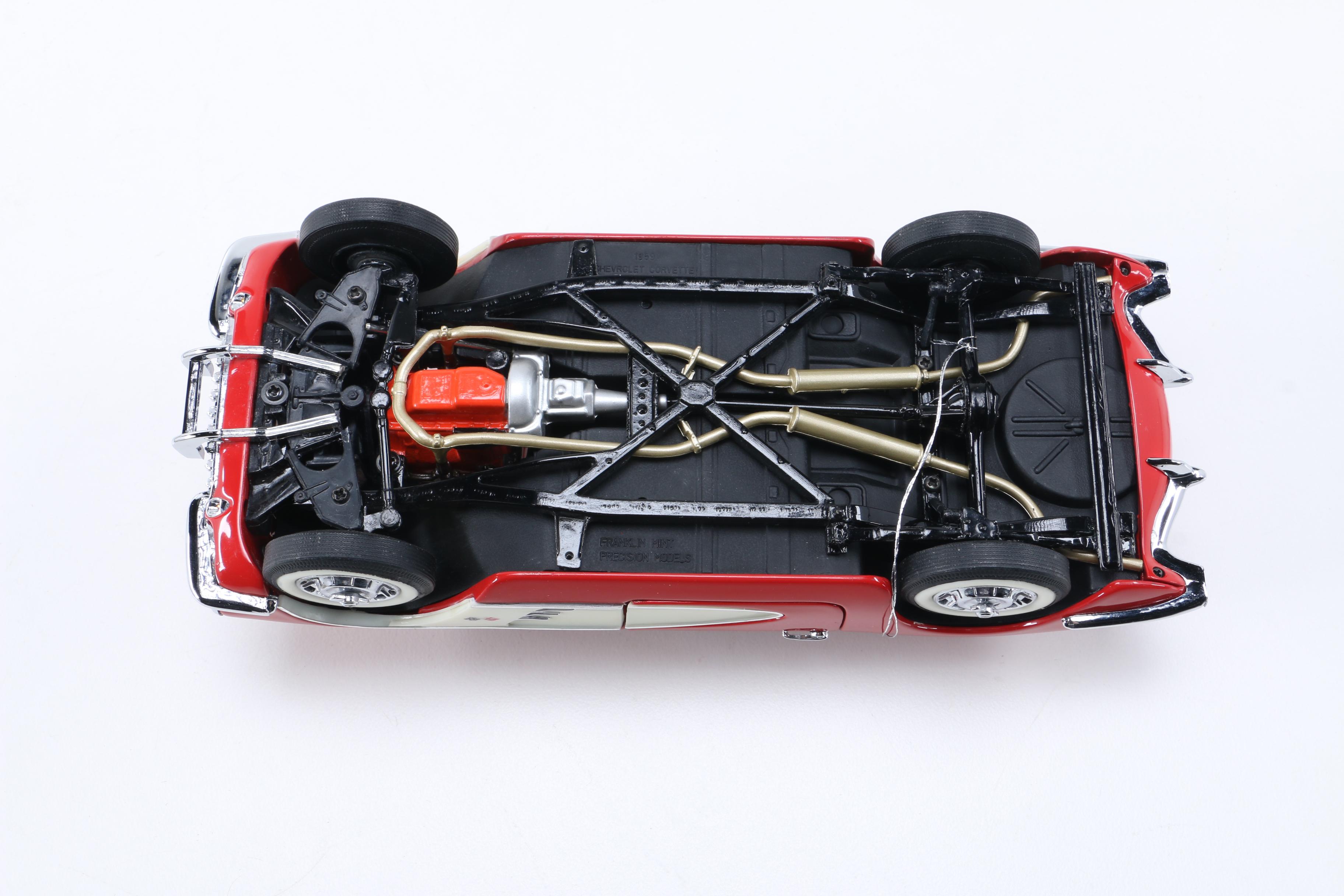 Die-Cast Cars Including Franklin Mint 1959 Corvette