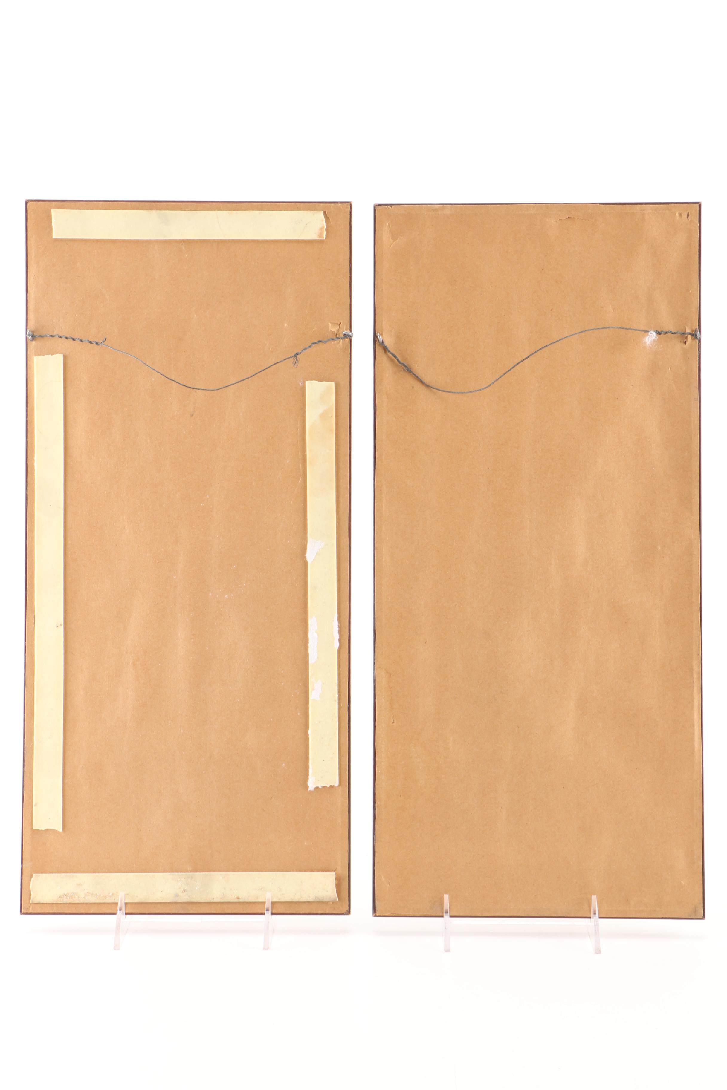 John Suchy Signed Offset Lithographs of Row Houses