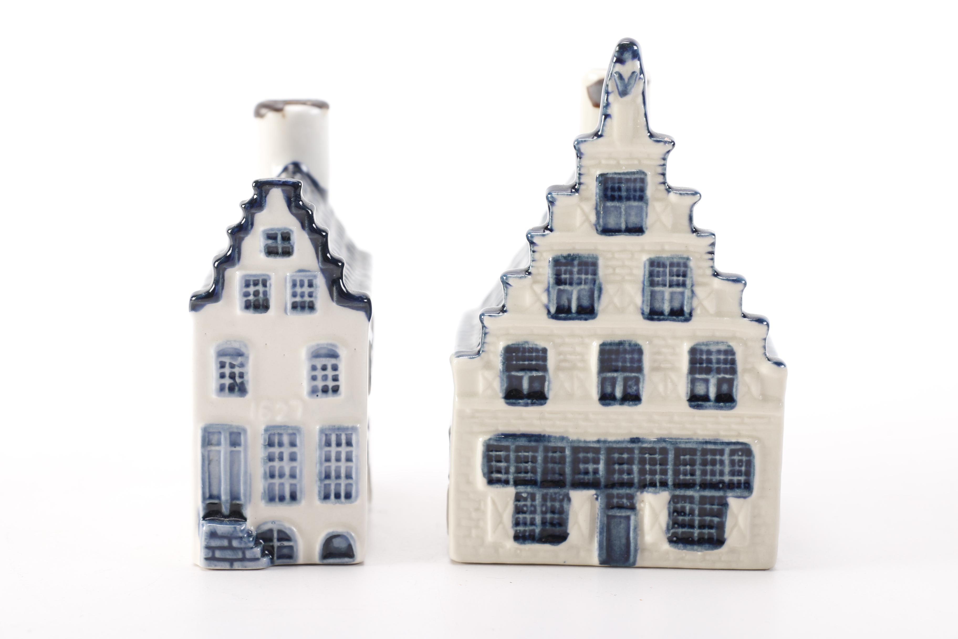 Holland Distillery Decanters Featuring Delft