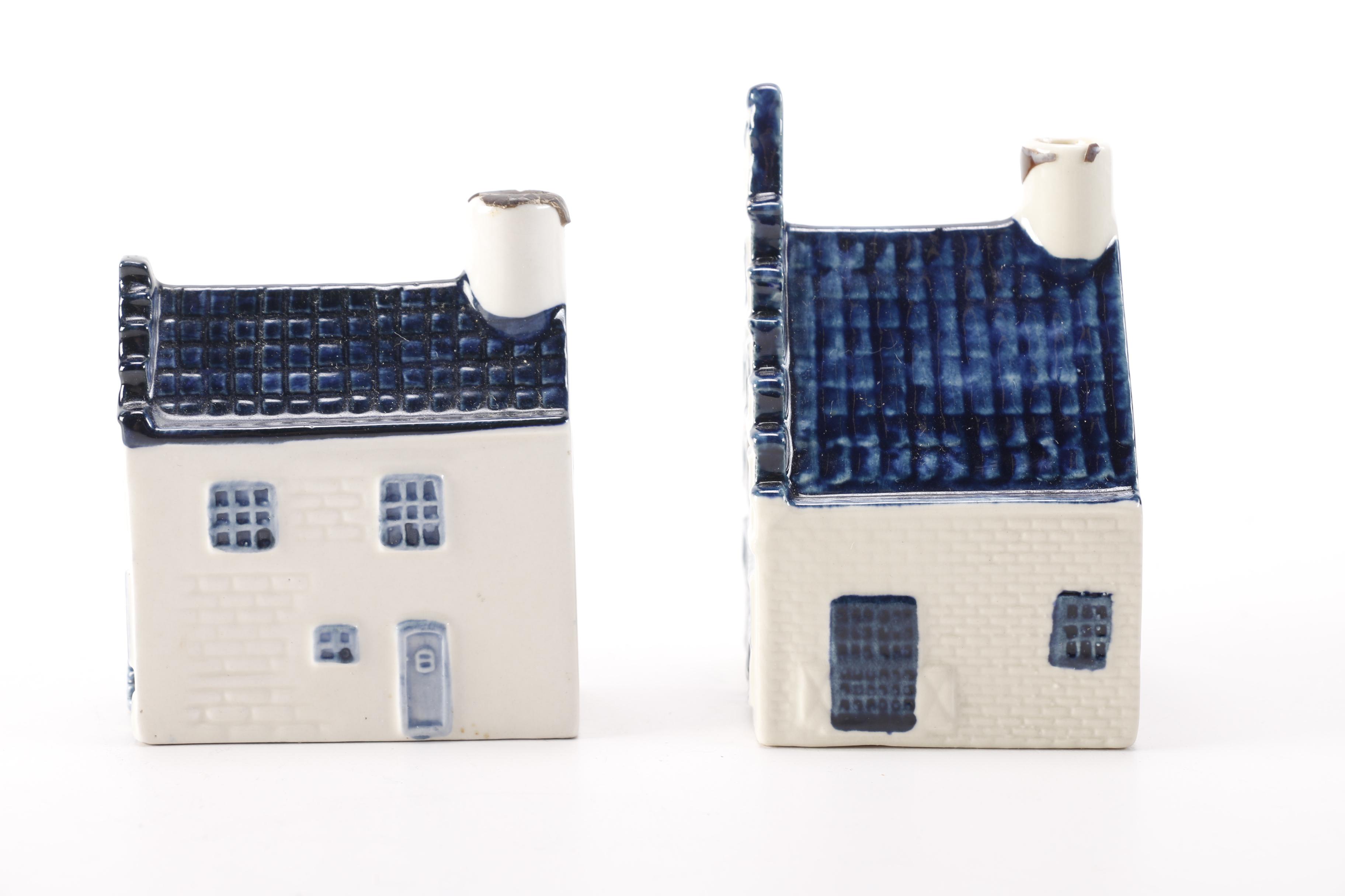 Holland Distillery Decanters Featuring Delft