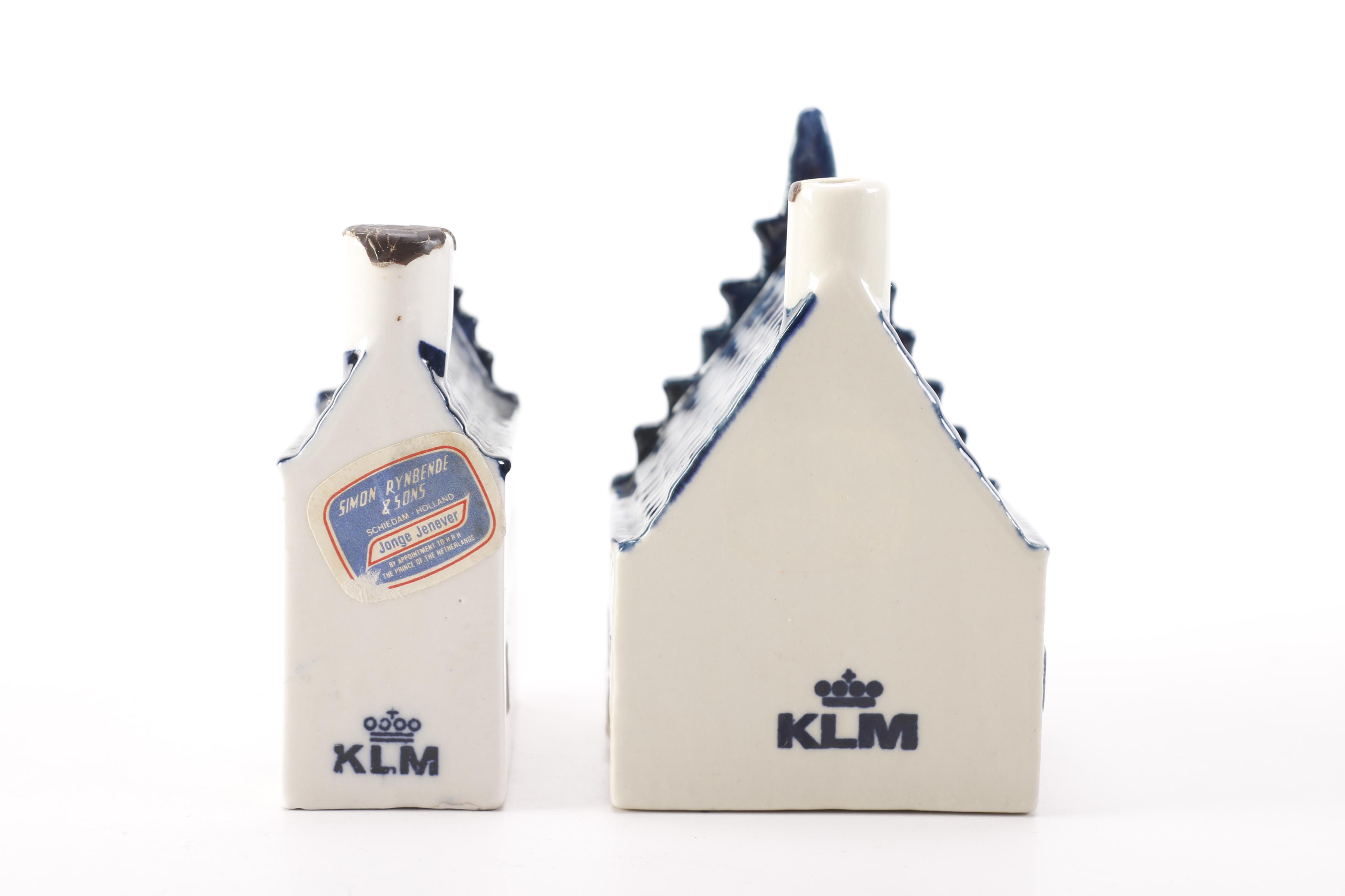 Holland Distillery Decanters Featuring Delft