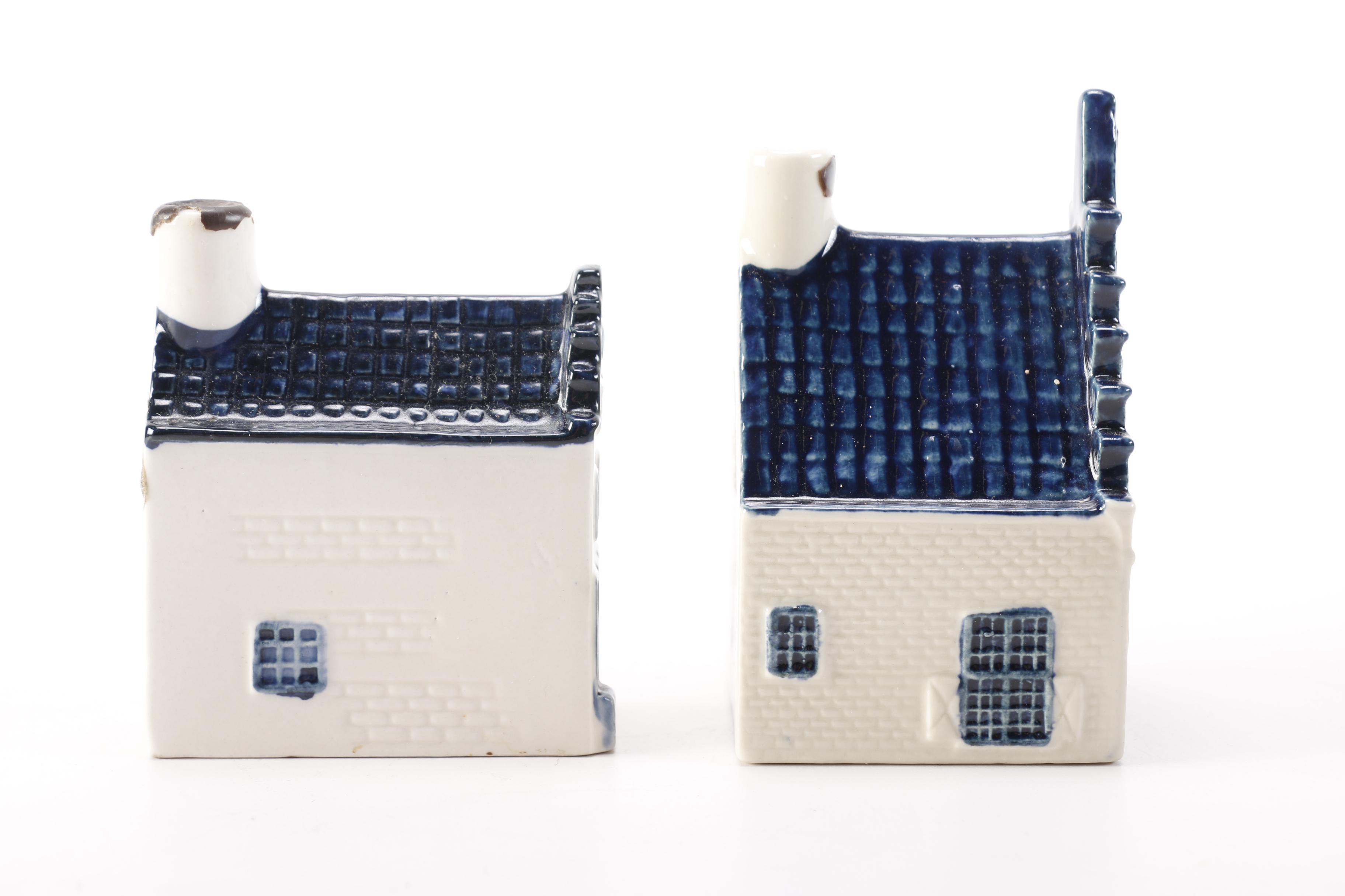 Holland Distillery Decanters Featuring Delft