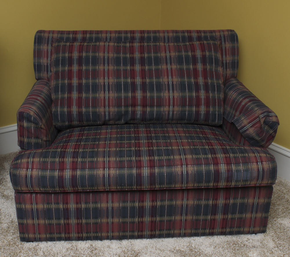 Highland House Sleeper Armchair With Ottoman