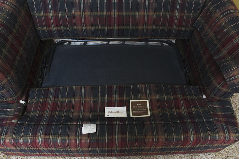 Highland House Sleeper Armchair With Ottoman