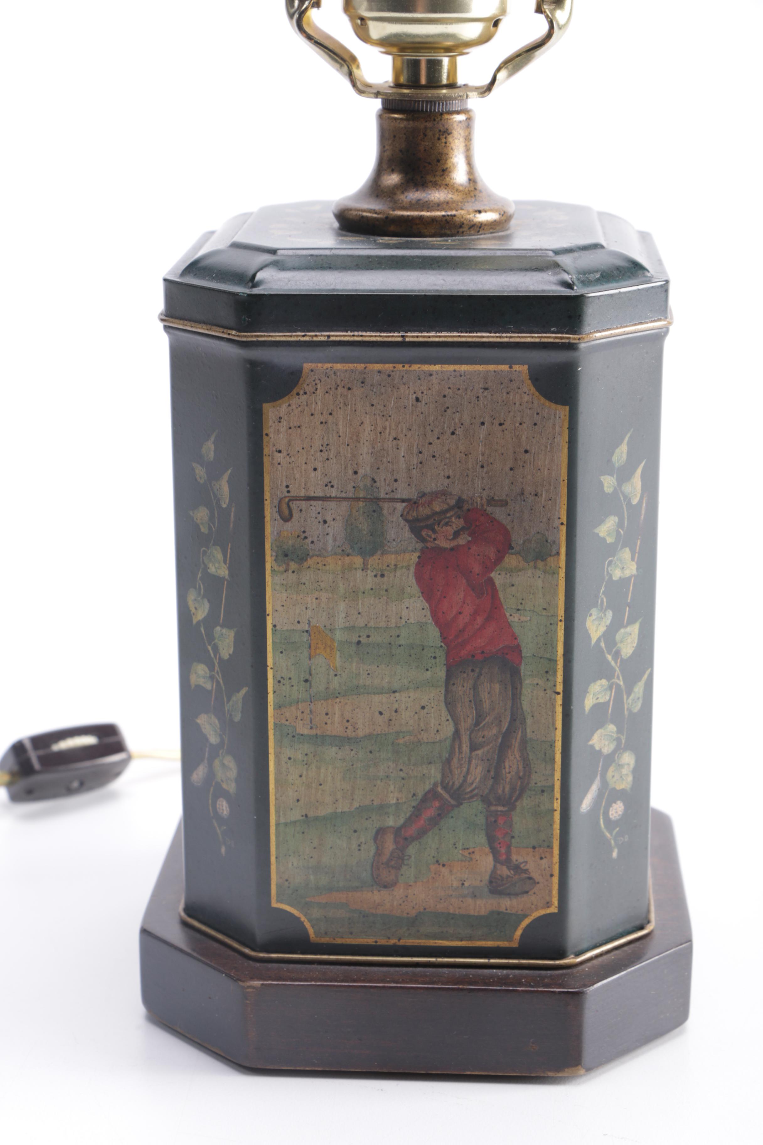 Fredrick Cooper Golfer Lamp