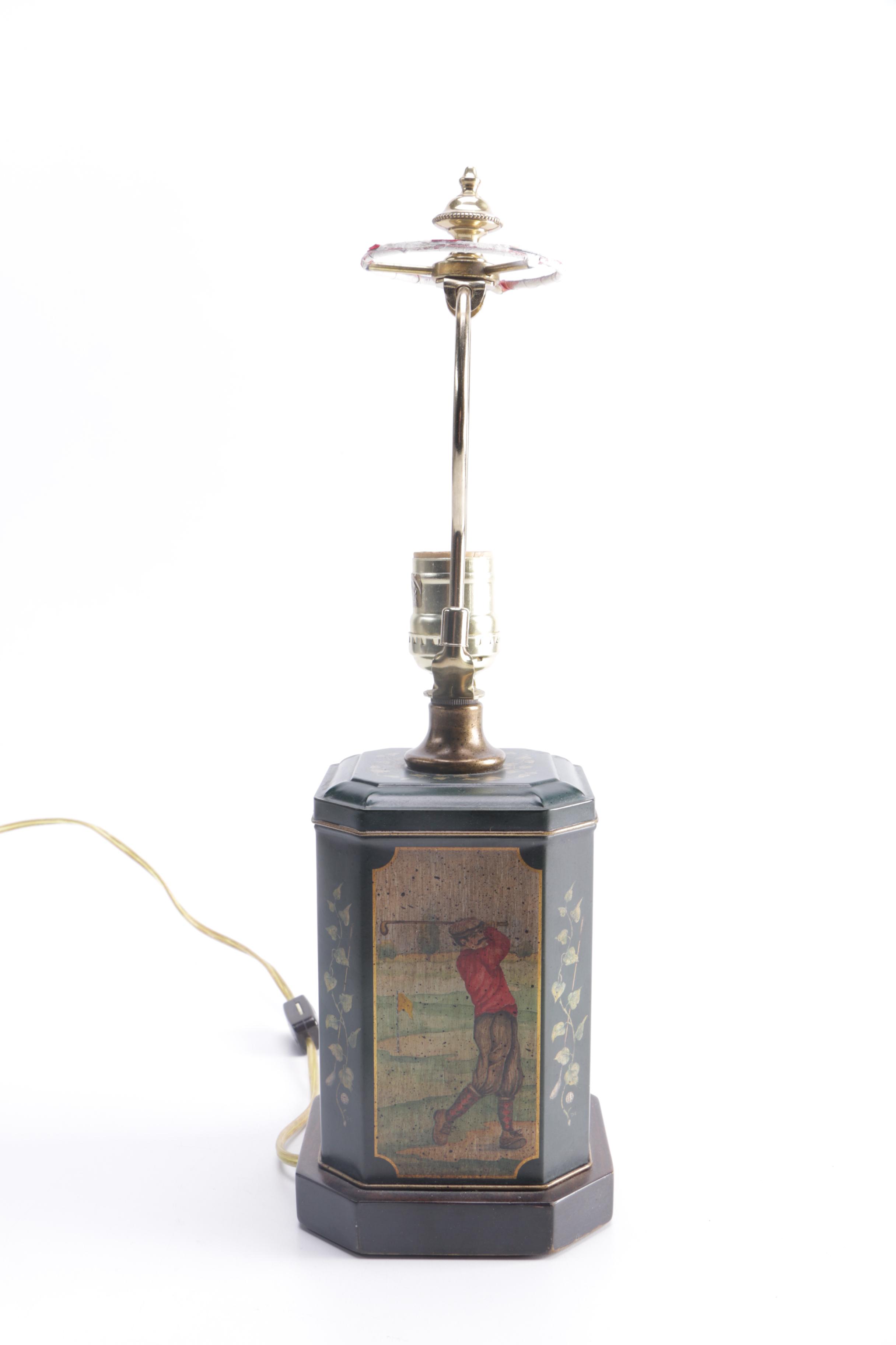 Fredrick Cooper Golfer Lamp