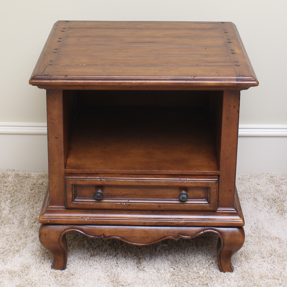 Provincial Louis XV Style Side Table