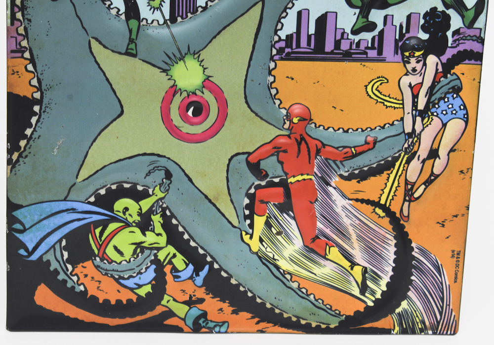 DC Comics Superhero Tin Signs