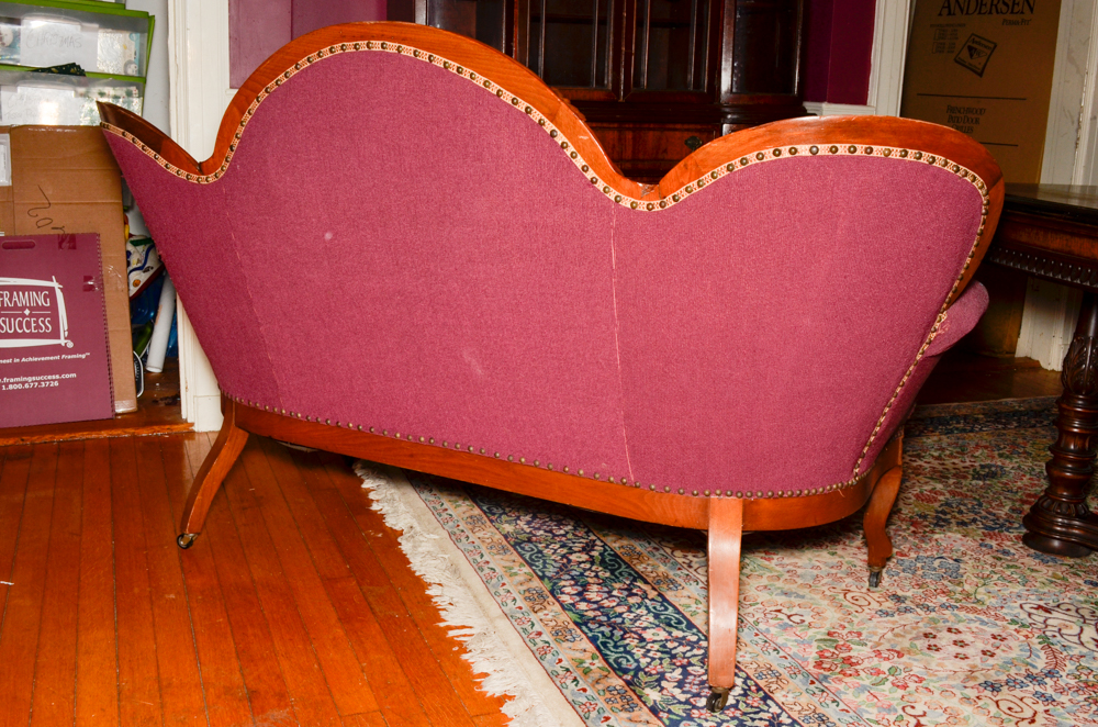 Vintage Rococo Revival Style Sofa
