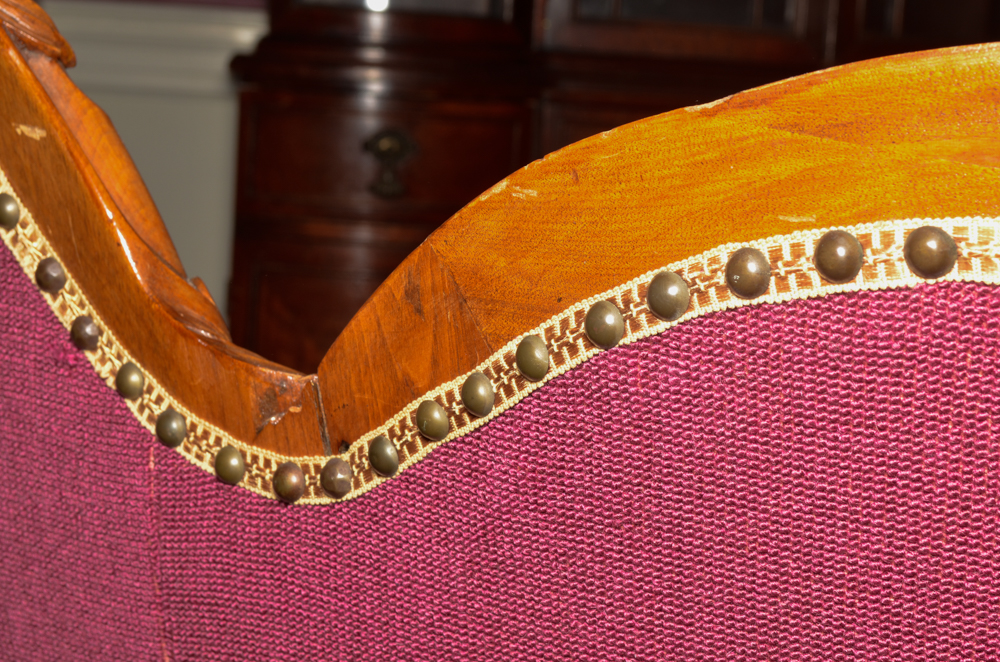 Vintage Rococo Revival Style Sofa