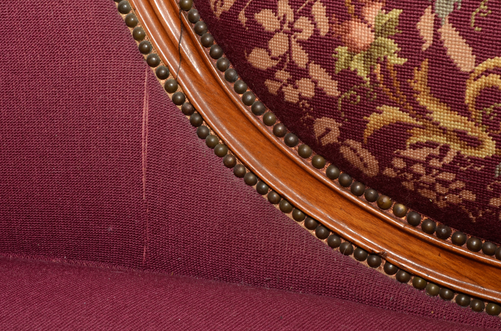 Vintage Rococo Revival Style Sofa