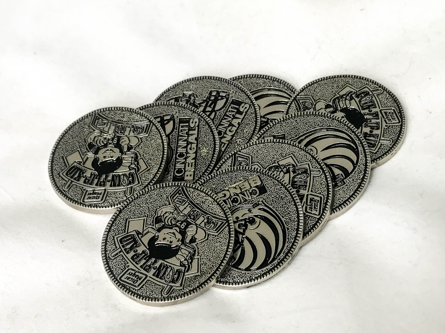 Bengals Coin-Flip-Kid Coins