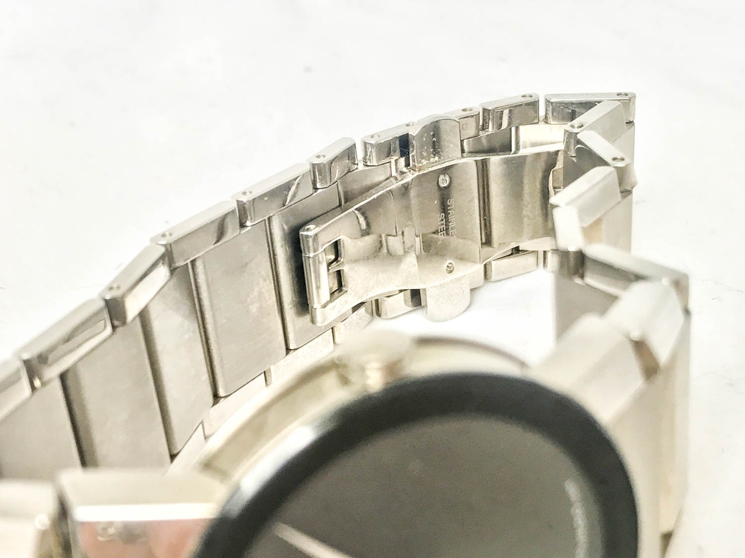 Stainless Steel Swiss Movado Made Sapphire Crystal Watch