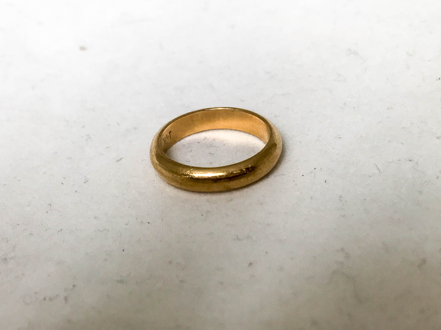 14K Gold Wedding Band