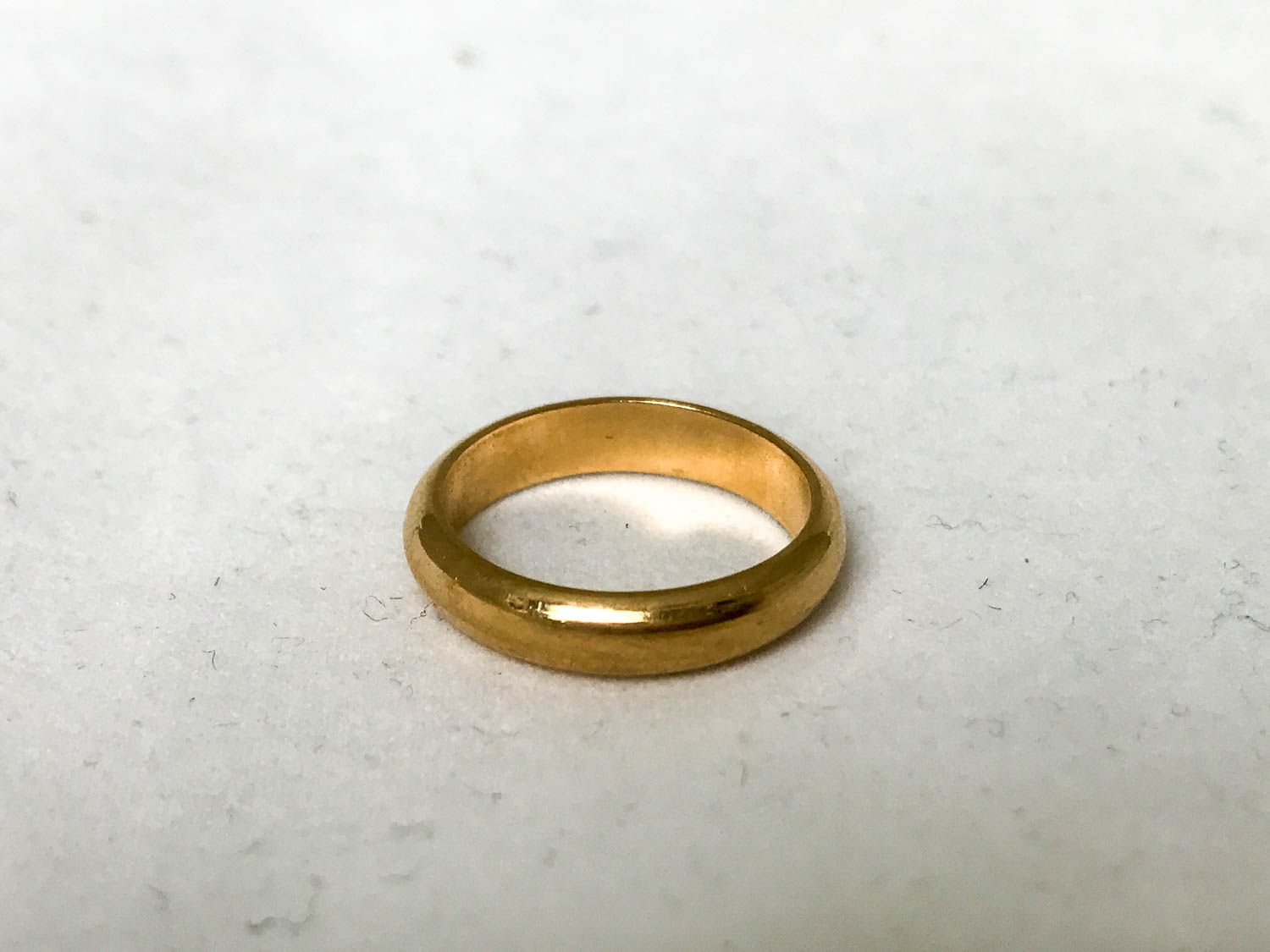 14K Gold Wedding Band
