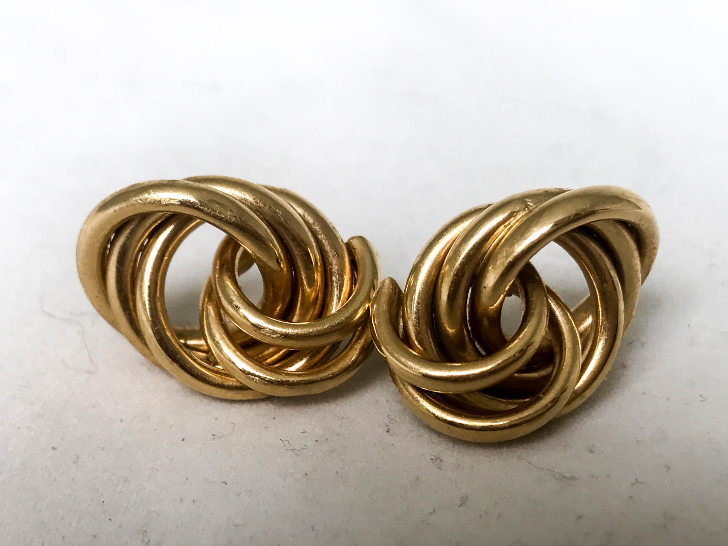 Pair of 14K Gold Earrings