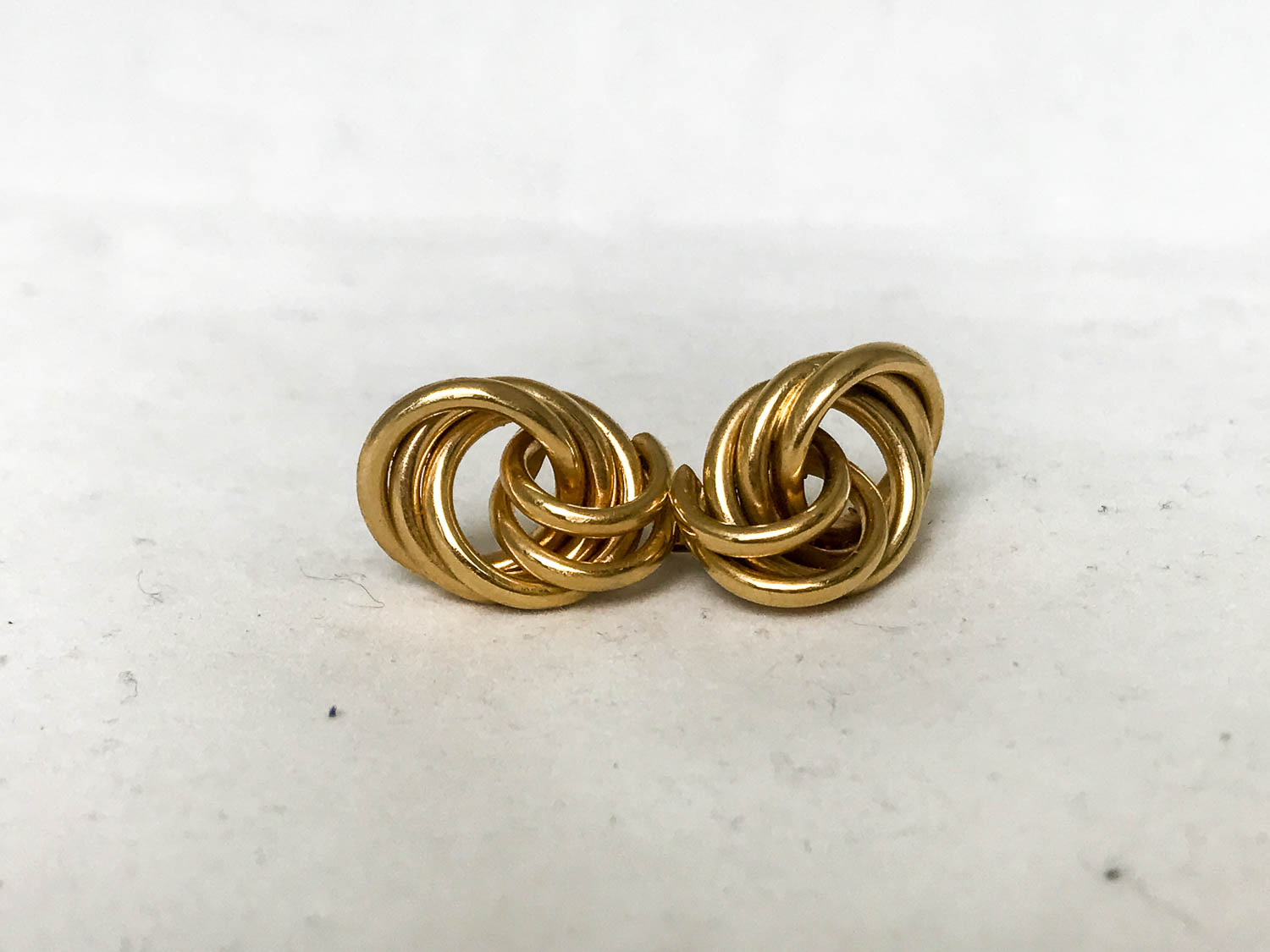 Pair of 14K Gold Earrings