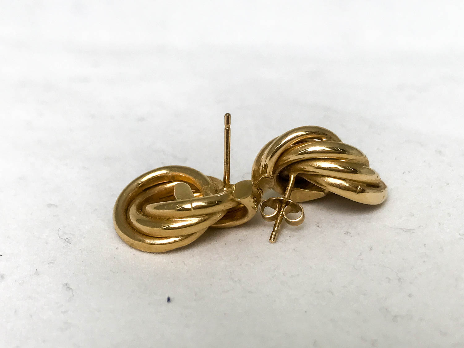Pair of 14K Gold Earrings