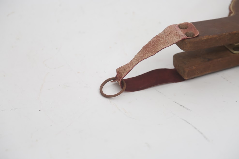 Printer's Tray and Vintage Fireplace Bellows