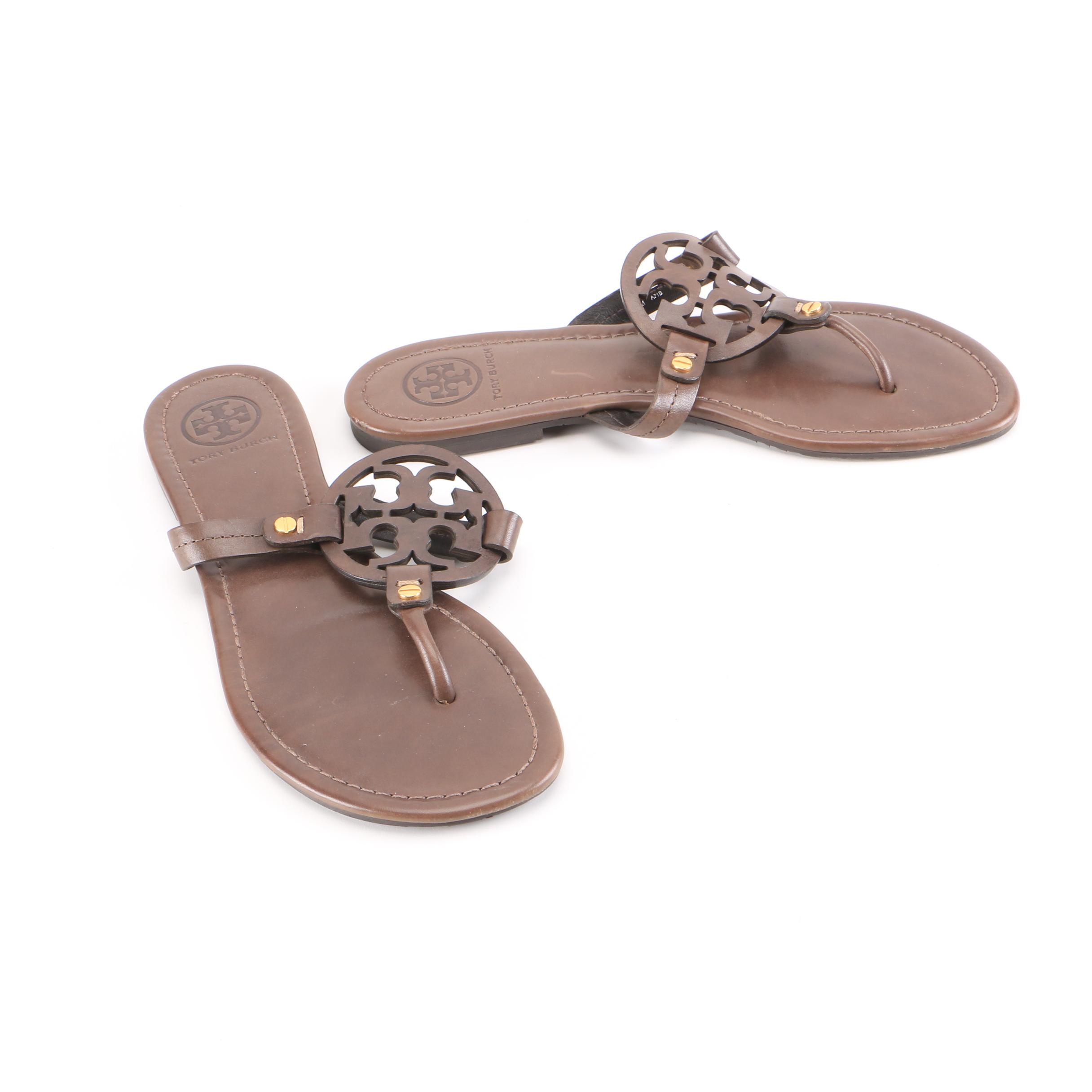 Tory Burch Leather Sandals